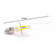 Ampoule led e14 flamme cob filament 6w 220v 360 - couleur eclairage au choix 