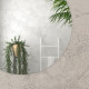 Miroir rond - 60x60x4cm - go round 60 Aurlane - MIR050 