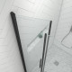Pack paroi de douche 90x200 cm + receveur de douche a carreler 90x140 recoupable Aurlane - PACF085 