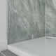 Pack panneaux muraux + profilé d'angle chrome + 2 profilés de finition chrome - 90x210 - ice green 90 