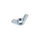 Ecrou à oreille LENNIE - Zingué blanc - Ø10 - Boite de 100 - 11001002B 
