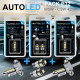 Pack p32 4 ampoules à leds - w5w (t10) 5 leds canbus+navette c5w 42mm canbus autoled® 