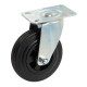 Roulettes pivotante AVL avec platine D.40 - 518840NG 