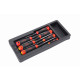 Module abs 1/3 de 7 tournevis bi-matière fente et pozidriv® SAM - TPZJ7M 