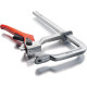 Presse à serrage rapide - BESSEY - serrage 600 mm - saillie 120 mm - G60H 