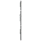 Serrure 3 points TF3 à relevage 41mm STREMLER Axe 26 U24x6mm inox - pêne 1/2 tour perroquet - 6570.41.C 