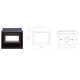 Pack complet insert insert chaudiere double face modele c-570htdf porte battante avec puissance de 21kw marque termofoc + 2x pour insert c-570htdf option cadre 4 cotes acier cadre 4l - dimensions :756x647x40mm (pour 1 face), ref. 31814, tmf31814 