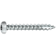 Vis bois Rocket torx à tête ronde filetage total VYNEX - acier zingué - Ø3.5 x 13 mm - boîte 500 - 351400025205 
