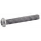 Vis à métaux tête bombée 6 lobes inviolable acton inox a2 7380 - 4x20mm - boite de 100 - 628054x20 