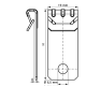 Attache de bord de tôle WALRAVEN Britclips PHV - 1-5 mm - 57020005 