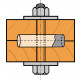Anneau de charpente type A1 - Carton de 50 - Dimensions au choix 