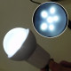 Ampoule pour kit éclairage solaire autonome blanc 