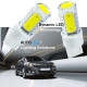 Ampoule led w21/5w / 4 leds blanc / led t20 autoled® 