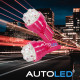 Ampoule led w5w rouge / led t10 6 leds fischer rouge autoled® 