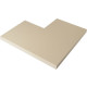 Angle Couvertine Aluminium - Couleur et largeur au choix RAL 1015 Ivoire clair