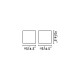 Aplique murale beige kamen 1 ampoule 