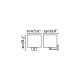 Aplique murale chrome sahara 1 ampoule 