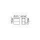 Aplique murale de jardin gris foncé datna 1 ampoule 