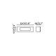 Aplique murale de jardin nickel mat dorval-1 1 ampoule 