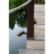 Applique bronze23, bronze vieilli, led 