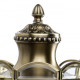 Applique d'extérieur laiton street 3 ampoules 28 cm 