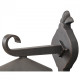 Applique d'extérieur noire street 1 ampoule 23 cm 
