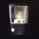 Applique d'extérieur noire street 3 ampoules 16.1 cm 