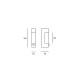 Applique de jardin litus led 12 ampoules 