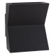 Applique led outdoor, fonte d'aluminium, gris anthracite 