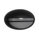 Applique led outdoor, noir 