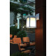 Applique mark, aluminium et polycarbonate, blanc 