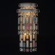 Applique murale beige loft 3 ampoules 14 cm 