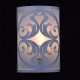 Applique murale blanche country 1 ampoule 9 cm 