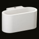 Applique murale blanche megapolis 1 ampoule 10 cm 