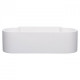 Applique murale blanche megapolis 1 ampoule 11 cm 