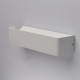 Applique murale blanche techno 2 ampoules 10.5 cm 