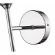 Applique murale chrome warwick 1 lumières 