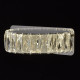 Applique murale chromée crystal   10 cm 