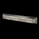 Applique murale chromée crystal 100 ampoules 10 cm 