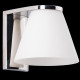 Applique murale chromée techno 1 ampoule 15 cm 