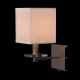 Applique murale grise megapolis 1 ampoule 22 cm 