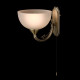 Applique murale laiton classic 1 ampoule 23 cm 