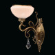Applique murale laiton classic 1 ampoule 30 cm 