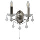 Applique paris, 2 ampoules - Coloris au choix 