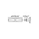 Applique salle de bains chrome doka 2 ampoules 