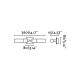 Applique salle de bains chrome laos 2 ampoules 