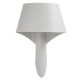Applique wall, aluminium blanc 