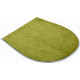 Tapis de salle de bain orly vert housse pour abattant wc 47 x 50 cm 