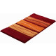 Tapis de salle de bain orly orange 60 x 100 cm 