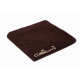 Tapis de salle de bain colani 40 marron 60 x 60 cm 